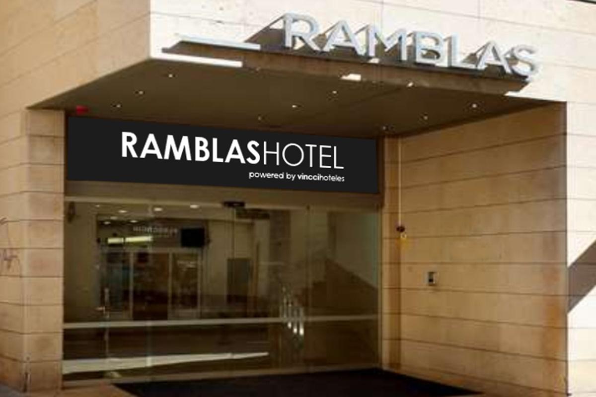 Ramblas Hotel Powered By Vincci Hoteles Barcelona Buitenkant foto